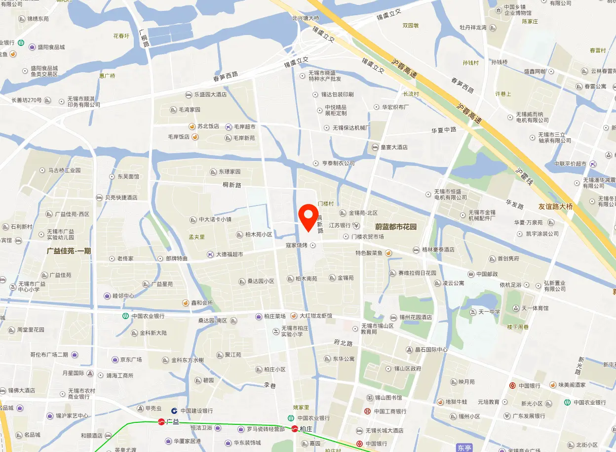 无锡东璟大厦地图位置